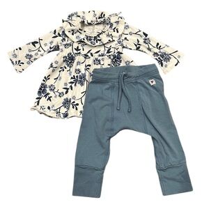 Polarn O. Pyret | Floral Top & Joggers Set